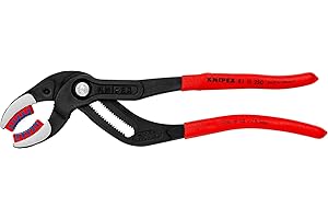 KNIPEX Siphon- und Connectorenzange "SpeedGrip" mit rutschhemmendem Kunststoff überzogen 250 mm, 81 11 250