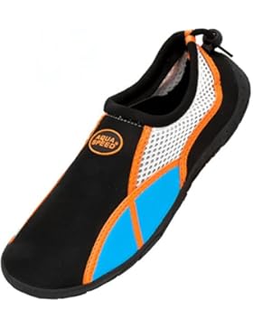 AQUA-SPEED Aquaschuhe - Wasserschuhe Für Strand - Meer - See - Ideale Badeschuhe Als Schutz Für Füsse - #AS17