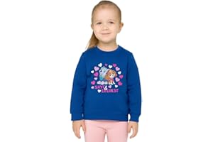 United Labels Paw Patrol Pullover für Mädchen - Skye & Everest Kinder Sweatshirt Oberteil Blau
