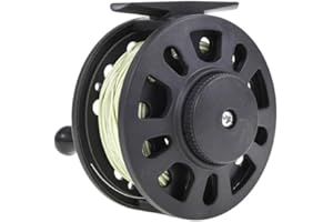 ‎TOPHOMER Fliegenrolle Fliegenfischen Rolle Fly Angelrolle Fliegenfischen Rollenrad GLA 7/8 oder GLA 5/6 Fliegenrolle mit Nylon Angelschnur