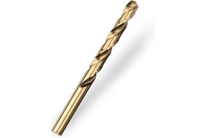 Meccion HSS-Co Punta per Metallo Professional 1pc 13mm Punte Elicoidali per Forare Acciaio Inox e Metallo, Norma DIN 338