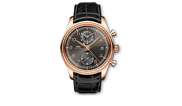 IWC Portuguese Chronograph Classic Gray Dial Leather Strap Automatic Mens  Watch IW390405 : Amazon.co.uk: Watches