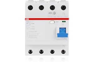 ABB F204 A 40A 30MA INTERR.DIFFERENZ. PURO 4P, White