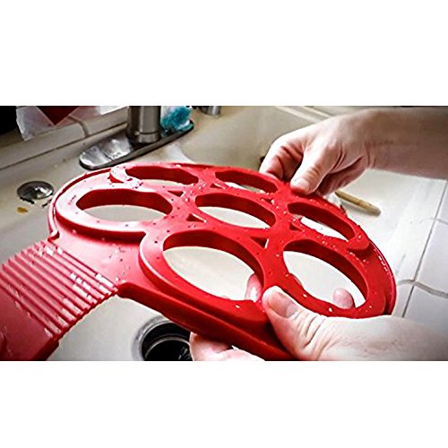 Perfect Pancakes Flippin Fantastic Omelette Pfannkuchen Silikonform Wender Maker Nackofen Topf Teller - 6