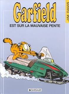 jaquette livre Garfield, tome 25 : Garfield est sur la mauvaise pente