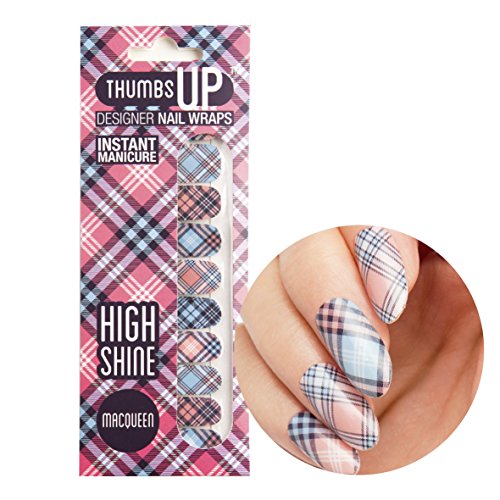 ThumbsUp Nails - MacQueen Tartan Nail Wraps 20 Wraps / Pack