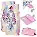 Produktbild HongHushop PU Leder Hülle für Sony Xperia 10 Brieftasche Klapphülle Flip Case Traumfänger Design Ledertasche Schutzhülle Stand Folio Magnetverschluss Handyhülle für Sony Xperia XA3