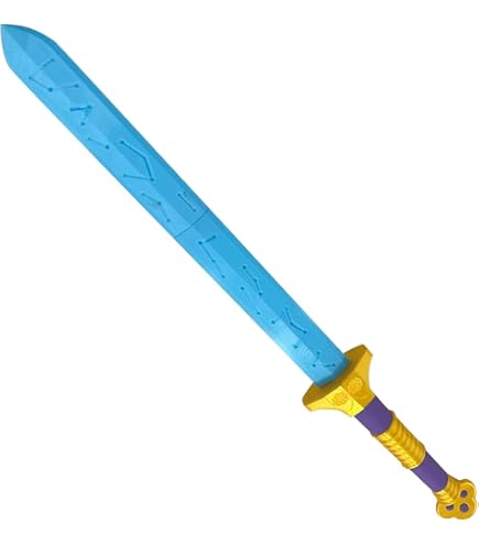 Réplique épée Coréenne Pour Cosplay Et Collection | Style Animé, Inspirée De Zoey | Arme Fantastique Légère Et Détaillée