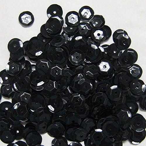 8mm Sequins (Black)