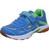  KangaROOS Kuna Mädchen Synthetik Turnschuhe Blue, Fußbett, 4238110/27