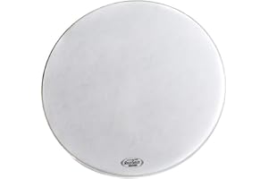 RockSolid 22" Vintage Hide Fibre Skin Bass Drum Resonant or Batter Head - Bass Drum Skin - Drumming Accessories