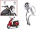 Autopearl Auto Pearl Premium Quality Full Chrome Skull Face Motorcycle & Scooty Rearview Mirrors Set of 2 pcs. For - Suzuki Access SE RS.499.00