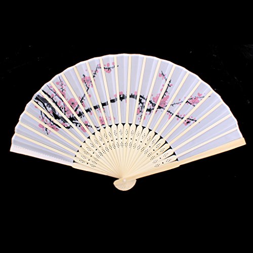 Blossom Fächer japanischen Faltbare Handfächer Klappfächer Hochzeit Dekor - 6