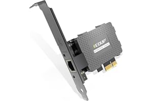 ‎EDUP EDUP Gigabit Ethernet PCI Express PCI-E Netzwerkkarte 10/100 / 1000Mbps RJ45 LAN Adapter Konverter für Desktop PC, Gigabit Ethernet PCI-E Network Card für Windows 10, 8/8.1, 2000, XP, Vista,7