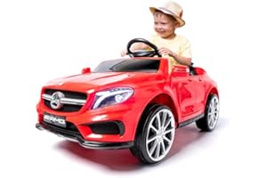 ATAA Mercedes GLA 12v Voiture électrique pour Enfant avec Télécommande- Rouge