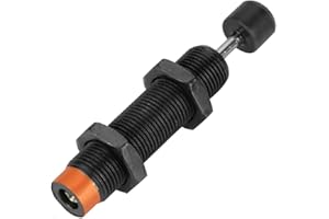 HILITAND Amortiguador De Presión Amortiguador De Choque M12 X 10 Mm De Presión De Aceite Para Cilindro De Aire Neumático AC1210-2