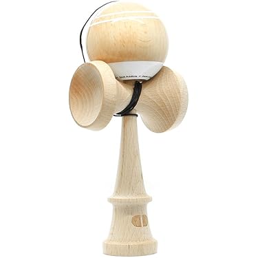ZASCHMOY Verbeter vaardigheden met een hoogwaardig houten Kendo-speelgoed voor verbeterde coördinatie en reflecties - draagbare Kendama met koord voor plezier binnenshuis