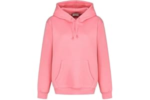 Light & Shade Damen Light and Shade Ladies Hooded Soft Touch Loungewear Sweatshirt Hoody Loungewear Hoodie Sweatshirt Top (1er Pack)