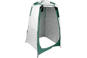 TOABOA Tente de toilette de camping - Tente de douche - Tente pop-up - Tente de vestiaire - Étanche - Tente pop-up mobile - Tente de toilette portable - Tente vestiaire pour l'extérieur