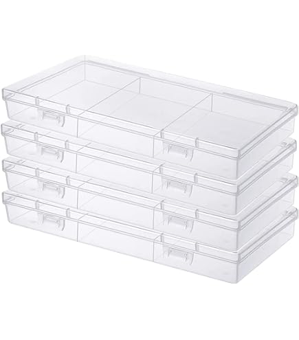 STOBOK Scatola Portatile In Metallo Rettangolare Con Coperchio – 13x8x6 Cm, Contenitore In Latta Per Organizzare Piccoli Oggetti, Gioielli, Perline