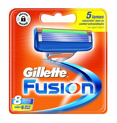 Preisvergleich Produktbild Gillette Lames Fusion Testé Dermatologiquement x 8