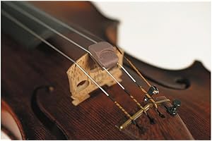 D'ADDARIO D’Addario Spector Violin Mute - Reduces Volume While Playing - Great for Practicing Quietly - Copper