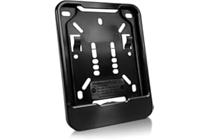 ‎SCHILDEVO SchildEVO Number Plate Holder for Insurance Licence Plate 135 x 110 mm Scooter S-Pedelec E-Bike Moped Motorcycle Light Bike 50 cc
