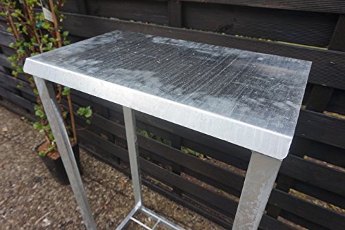 Dach für Kaminholzregal Angula, Zink