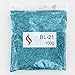 100G METALLIC LIGHT BLUE GLITTER ULTRA FINE WINE GLASS ART AND CRAFT NAIL ART SCRAPBOOKING NON TOXIC