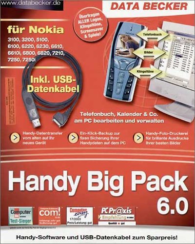 Price comparison product image Handy Big Pack 6.0 für Nokia inkl. Datenkabel