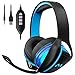 Produktbild Mpow 7.1 Surround Sound Gaming Headset EG1 0ver Ear Headset mit 60mm Treiber Professionell Gaming Kopfhörer mit Mikrofon für PS4 / Xbox One/PSP/Netendo DS/PC/Tablette