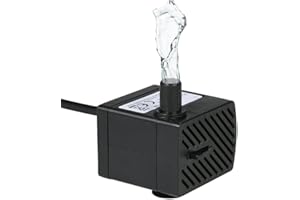 Decdeal Wasserpumpe Aquarium Pumpe Tauchpumpe für Brunnen Aquarium 2W / 2.5W / 4W Optional