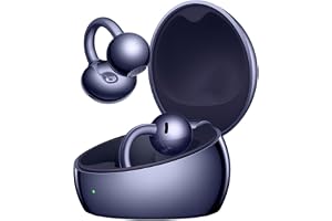 HUAWEI FreeClip 2 Special Edition Wireless Bluetooth Earbuds, Airy C-bridge Design, 38 Hours Battery Life, iOS-Android Compatible, HD Calls, IP57, Blue, 12-Months HuaweiCare+ (Amazon Exclusive)