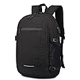 WAWJ Unisex Multiuso Antifurto Zaino con porta USB, Zaino Per PC Portatile Impermeabile da uomo borsa universitaria daypack P