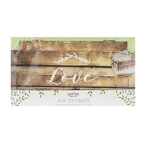 Ginger Ray Holz Effekt-Karte Box Box ideal für Hochzeiten und Partys ? Schöne Botanics - 3