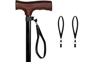 VZUHSW Cinturini da Polso per Bastone Stampelle - Set da 2, Braccialetto da Passeggio con Bastone, Accessorio da Escursionismo, Fornisce Un Comodo Supporto per Il Polso