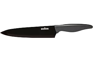 Excelsa Titanium - Cuchillo de trinchar (20 cm, titanio)