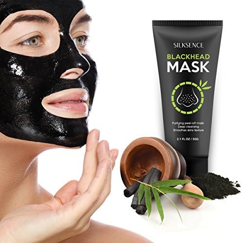 Silksence Blackhead Remover Mask, Purifying Peel-off Mask Deep Pore Cleanse for Acne