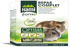 ANIMO CONCEPT HAMI Repas spécial pour Hamster Nain, 800g