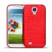 Produktbild Samsung Galaxy S4, S4 LTE Silikon Hülle, Conie Mobile Brushed Case Schlanke Schutzhülle TPU Handyhülle Backcover Rückschale in Rot