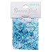 Claire's Girl's Light Blue Unicorn Dust Glitter Pouch in Blue.