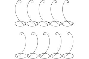 RANRAO Ornamento di Natale Espositori Metallo Palla di Vetro Ornamenti Titolare Del Supporto Pallina Titolari Casa Decorazione di Nozze Per Pianta Pendente