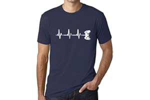 ULTRABASIC Homme Tee-Shirt Battement De Cœur d'une Manette De Jeu Drôle De Jeu – Gamer Controller Heartbeat Funny Gaming – T-Shirt Graphique Éco-Responsable Vintage Cadeau Nouveauté