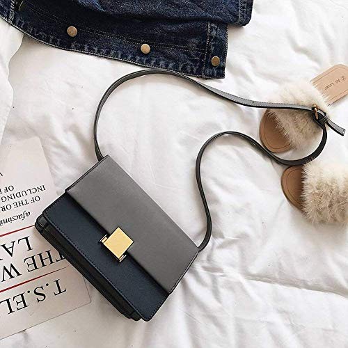 Preisvergleich Produktbild Eeayyygch Handtasche Multifunktionale Weibliche Rucksack Mode Lässig Frauen Tasche Einfache College-Schulter-Pu-Tasche, lila (Farbe : Wie Gezeigt, Größe : Einheitsgröße)