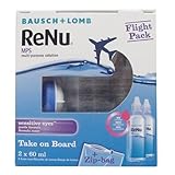 Bausch Lomb ReNu MPS FLIGHT PACK 2 x 60ml - 3 Pack