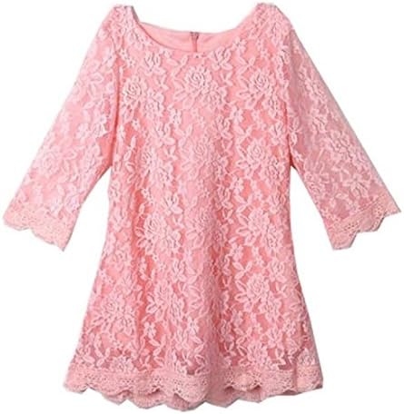 Girls Sequinned Dress Flower Princess Formal Party Wedding Bridesmaid (0-2 years, red white)