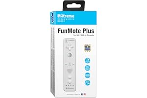 XTREME VIDEOGAMES Xtreme 93201 Mote Motion Ready, Nero/Bianco/Rosa, Nintendo Wii