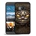 Produktbild Unique HTC ONE M9 Alice Madness Returns Cheshire Cat Ps4 Schwarz Screen Phone Handyhülle Luxury and Cool Design,Telefonkasten SchutzHülle