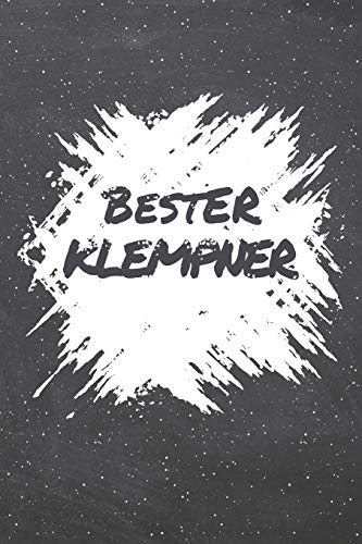 Preisvergleich Produktbild Bester Klempner: Klempner Punktraster Notizbuch, Notizheft oder Schreibheft / 110 Seiten / Büro Equipment & Zubehör / Lustiges Geschenk zu Weihnachten oder Geburtstag