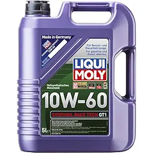 Liqui Moly Synthoil Race Tech GT1 10W-60 Fully Synthetic Engine Oil, Mix (8909)